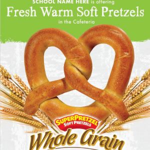 Super Pretzel Whole Grain Generic School Poster