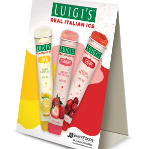 LUIGI’S® Squeeze-Up Tubes Table Tents