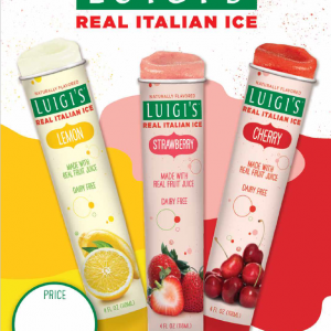 LUIGI’S® Squeeze-Up Tubes Price Signs