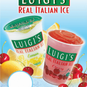 LUIGI’S® Cup Price Sign