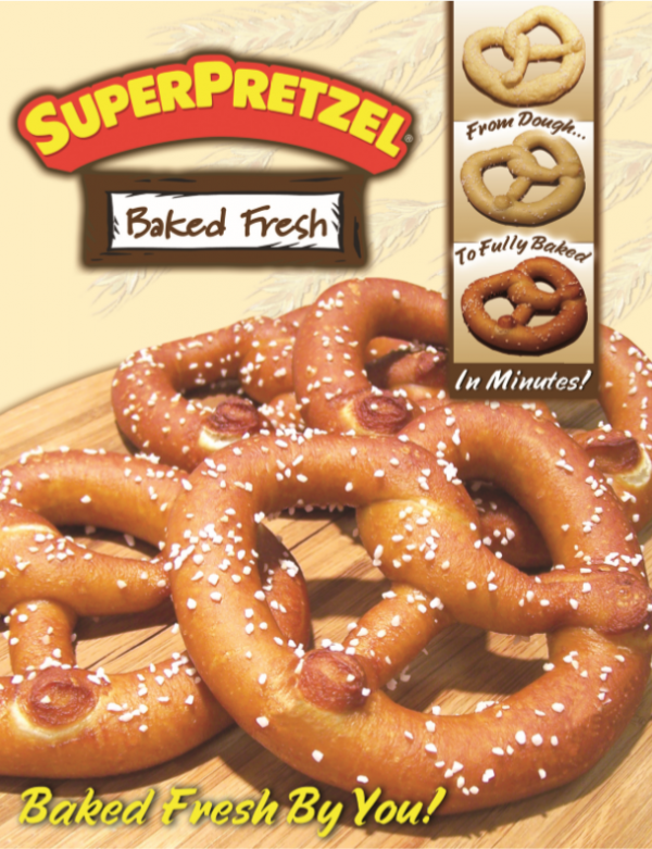 SUPERPRETZEL Fresh Baked Literature Sheet J&J Snack Foods Corp.