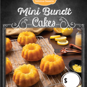 New Day® Lemon Mini Bundt Cake Price Sign