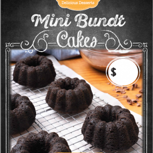 New Day® Chocolate Mini Bundt Cake Price Sign