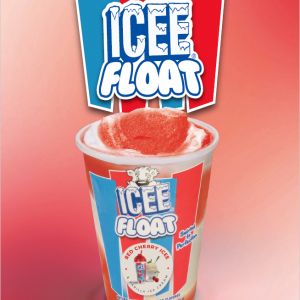 ICEE® Float Cherry Cup Poster