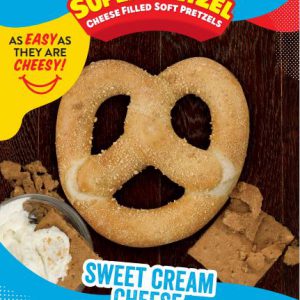 SUPERPRETZEL® Filled Soft Pretzel Sweet Cream Poster