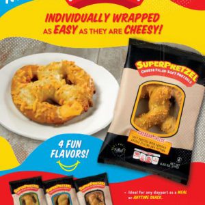 SUPERPRETZEL® Filled Soft Pretzels I/W Literature Sheet