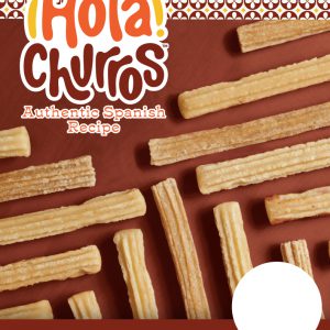 ¡Hola! Churros® Authentic Spanish Style Traditional Price Sign