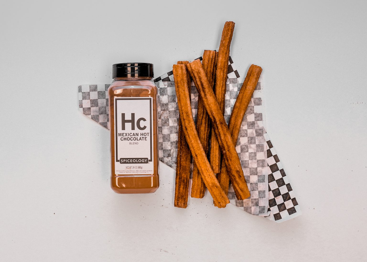 Churro with Mexican Hot Chocolate Seasoning J&J Snack Foods Corp.