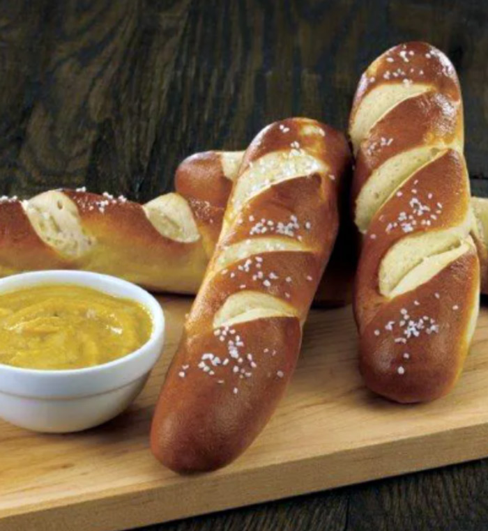 Pretzel sticks are the easy ‘black dress’ for upscaling any menu.