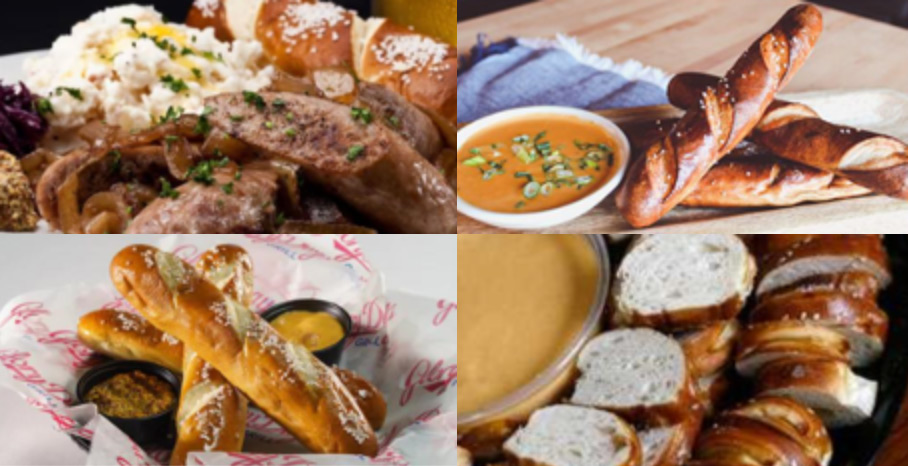 Pretzel sticks are one of the most versatile options as a side or stand-alone appetizer.