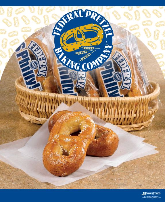 Federal® Soft Pretzel Poster J&J Snack Foods Corp.