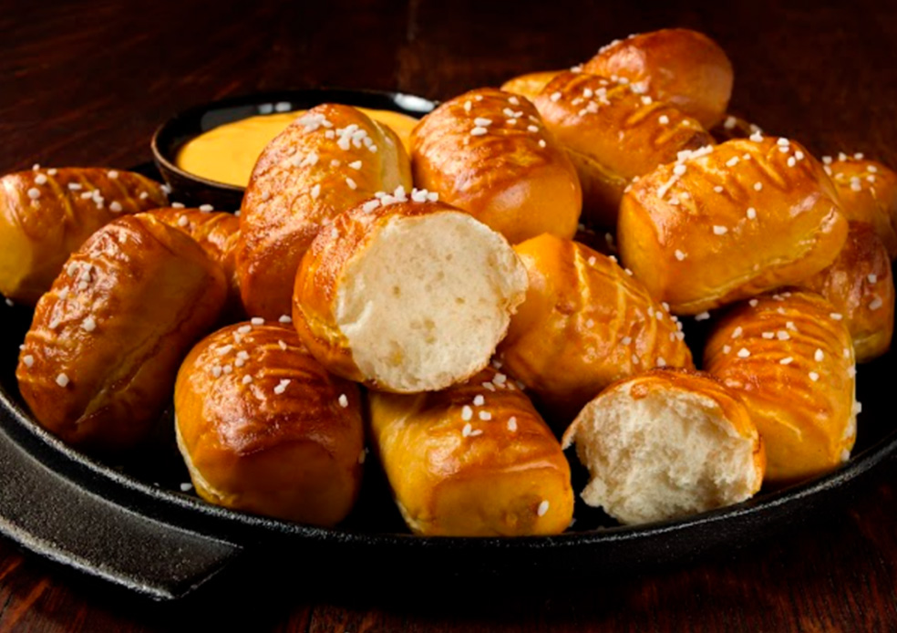 According to Datassential, pretzel bites are the new #1 non-fried appetizer.