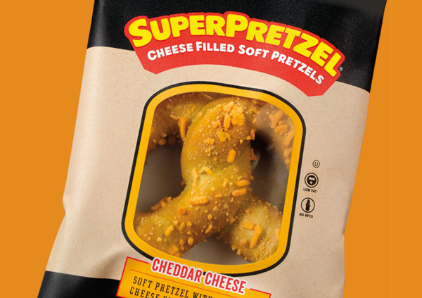Made for heating and driving, these cheese-filled soft pretzels are ready for the road.