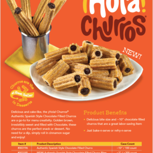 New iHola! Churros Chocolate Filled Bites