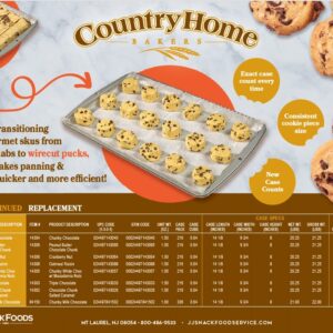 Country Home Bakers Wire Puck Cookies Literature