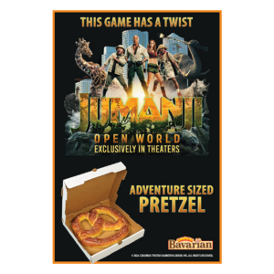 Bavarian Jumbo Jumanji Easel Signage 8x12