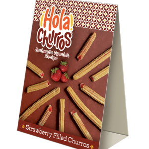 ¡Hola! Churros® Strawberry Filled Table Tent