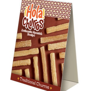 ¡Hola! Churros® Authentic Spanish Style Traditional Table Tent
