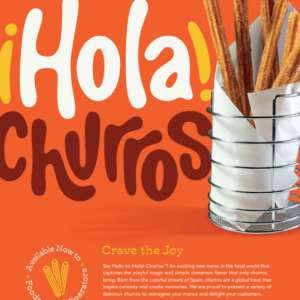 ¡Hola! Churros® Literature Sheet