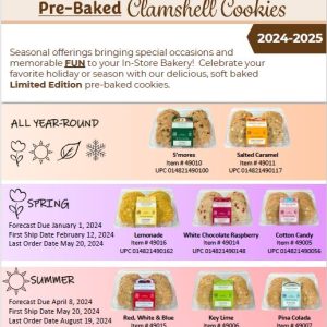 LTO COOKIE SEASONAL CALENDAR