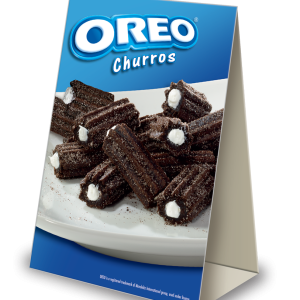 OREO® Churro Filled Bites Table Tents
