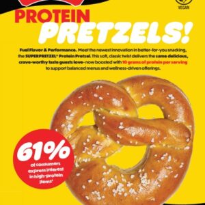 2.5oz SuperPretzel Protein Pretzel