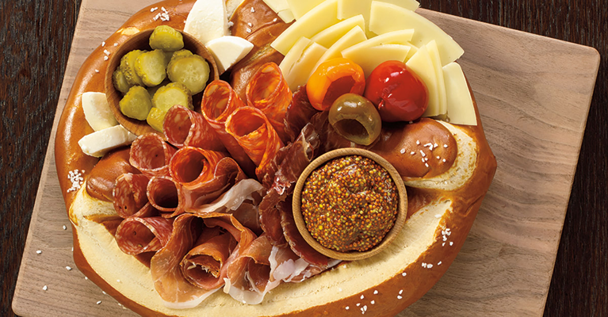 Brauhaus Bavarian Pretzels can be the centerpiece of your happy hour or bar menu.