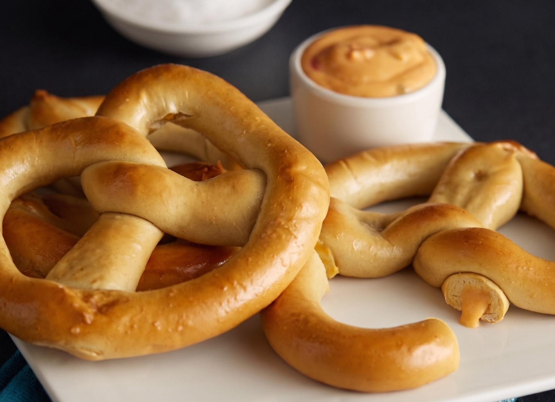SuperPretzel® Cheddar Cheese-Filled Soft Pretzel