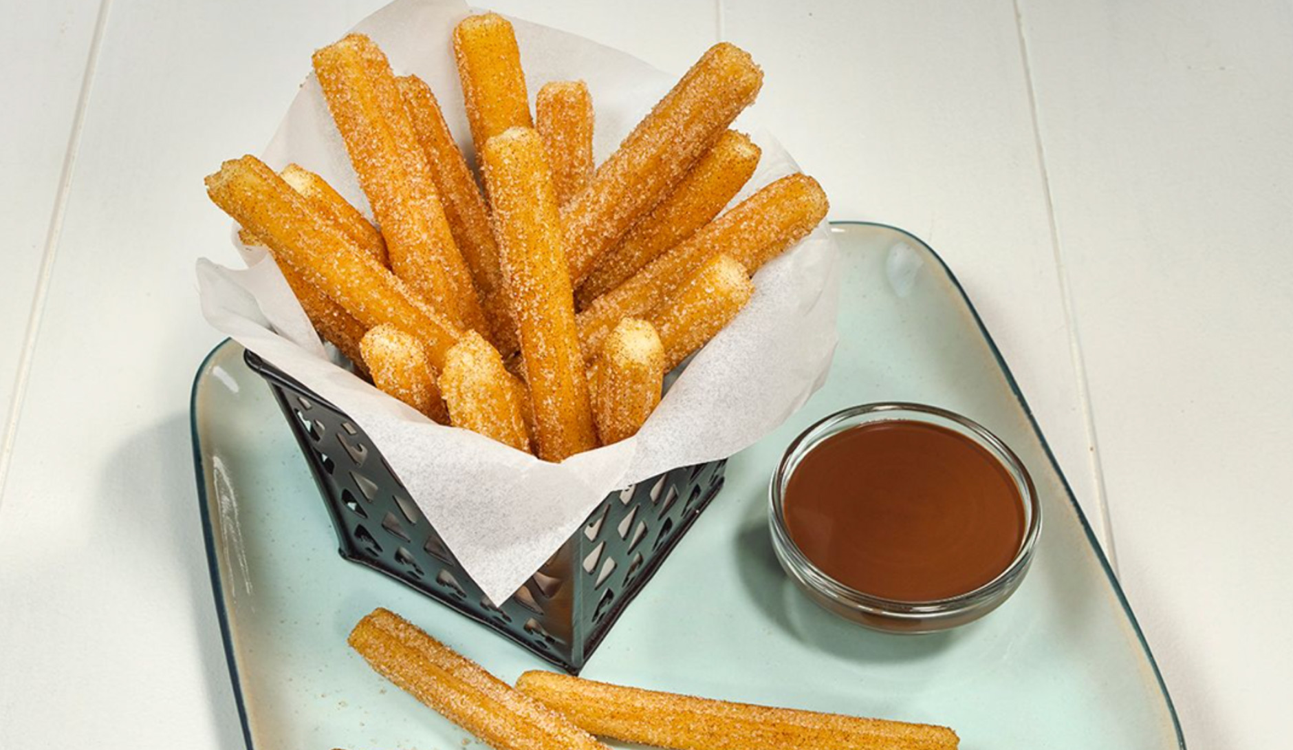 ¡Hola! Churro Fries are ultimately drivable. Add a dipping sauce for extra profit.