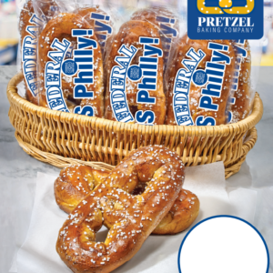 Federal® Soft Pretzel Price Sign